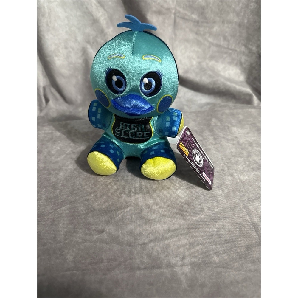 FNAF Funko Five Nights At Freddy's Hot Topic Inverted High Score Chica 8" Plush
